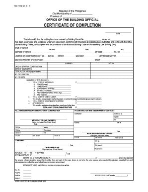certificate of conformance pasig